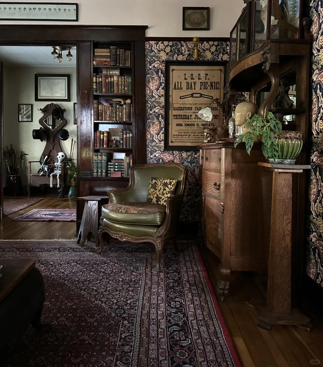 ❗️Dark Aesthetic Home Inspiration | A Historic Native American Estate Built in 1912