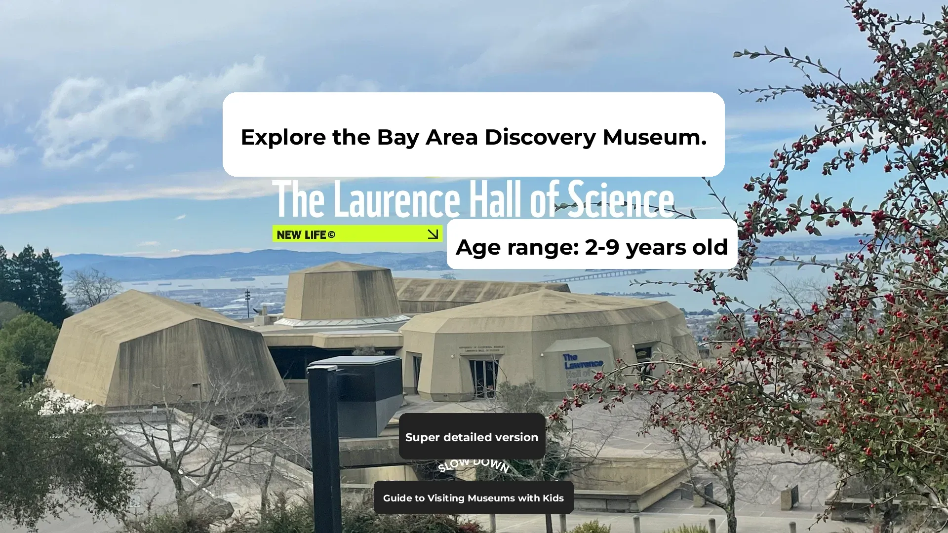 Bay Area | Children's Science Museum in the Berkeley Hills Garden