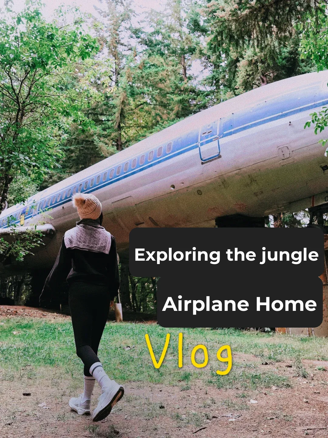 Vlog🎬 There Are Many Ways to Call Something Home—Turning a Plane into One✈️