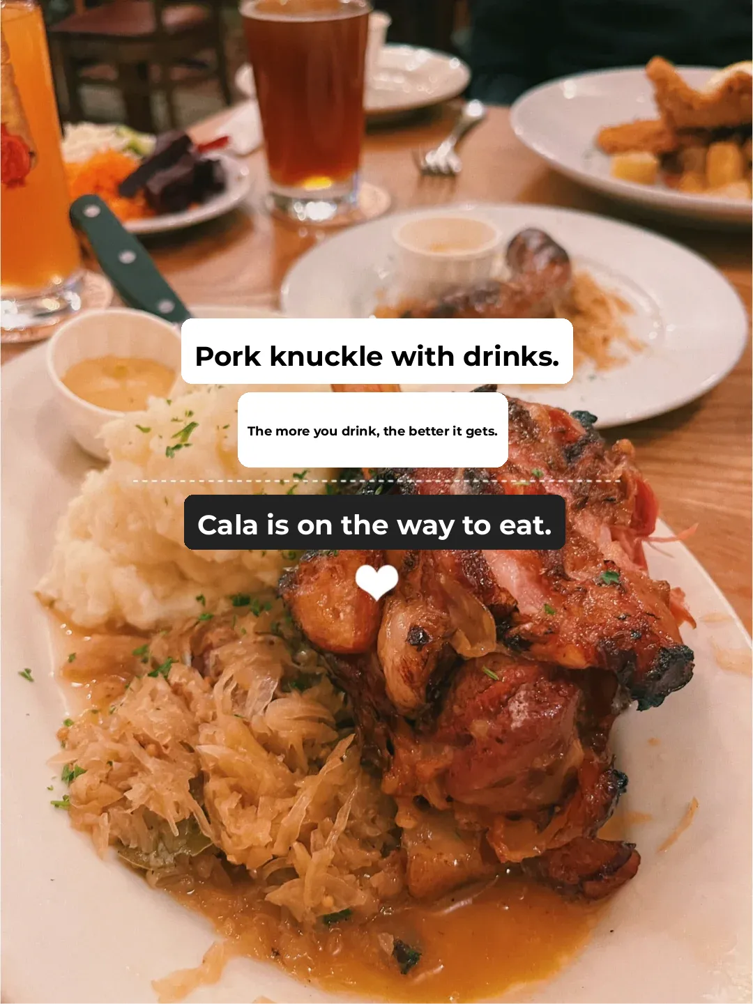 German Cuisine | Giant Pork Knuckle with Beer - The More You Drink, The More You Enjoy!