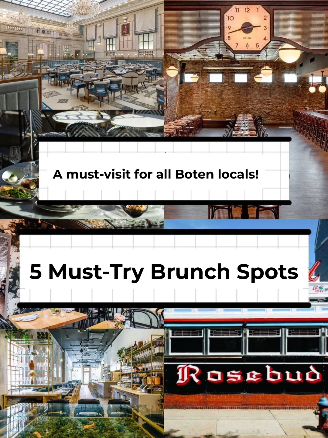 Top 5 Brunch Spots Loved by Boston Locals! Must-Visit❗️
