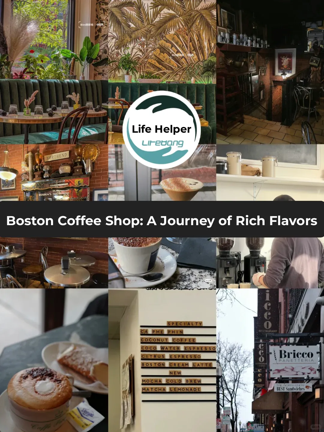 "Exploring Boston's Coffee Shops: A Journey of Rich Aromas"