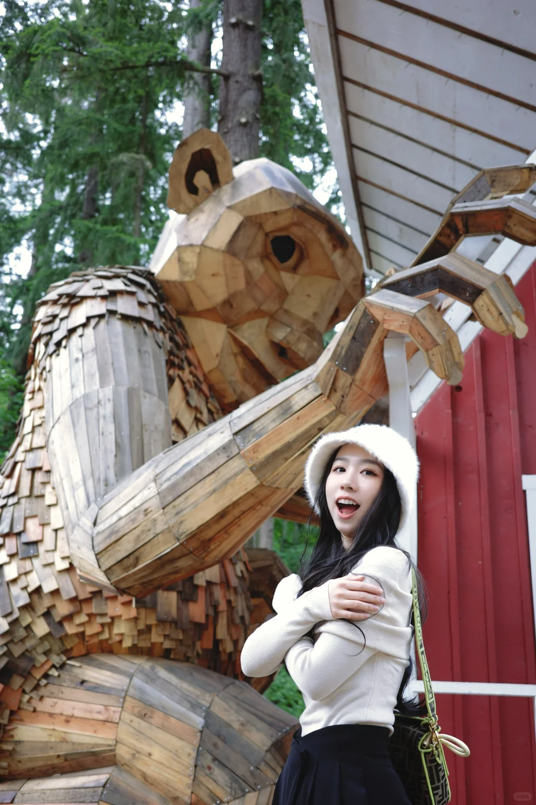 Portland | Discovering the Mysterious Wooden Giant Ole Bolle Troll