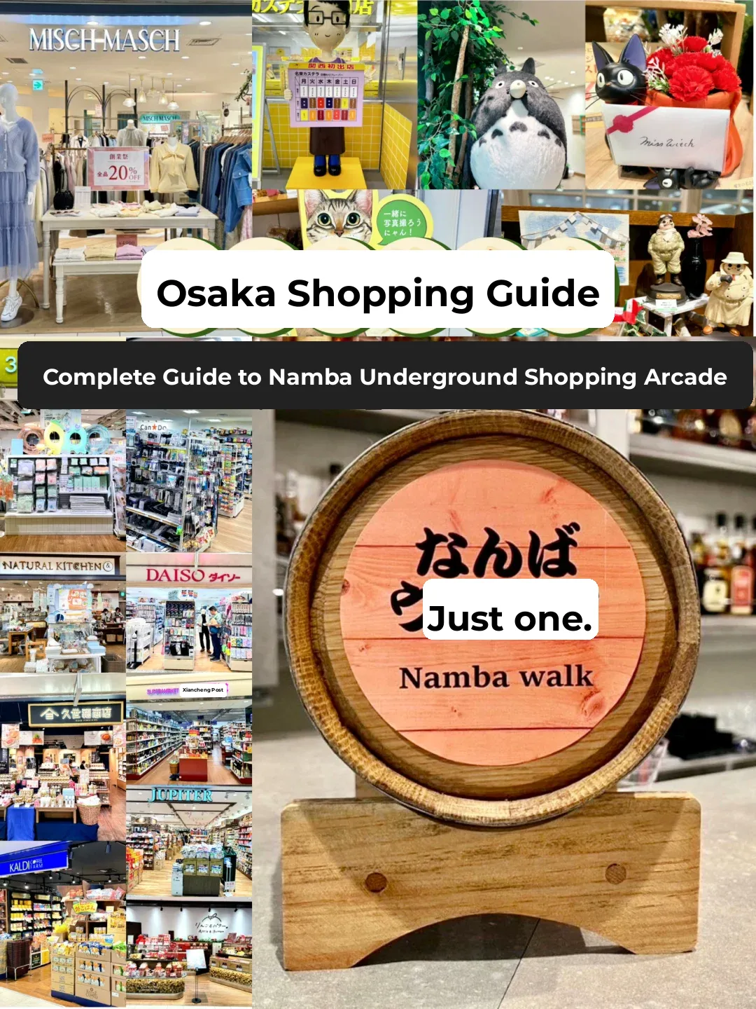 Osaka Shinsaibashi ✅ Namba Underground Mall: Ultimate Shop Directory