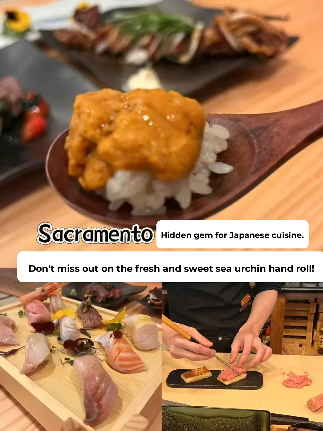 Sacramento's New Hidden Gem for Sushi 🍣 Handcrafted Nigiri and Omakase 😋 Delicious!