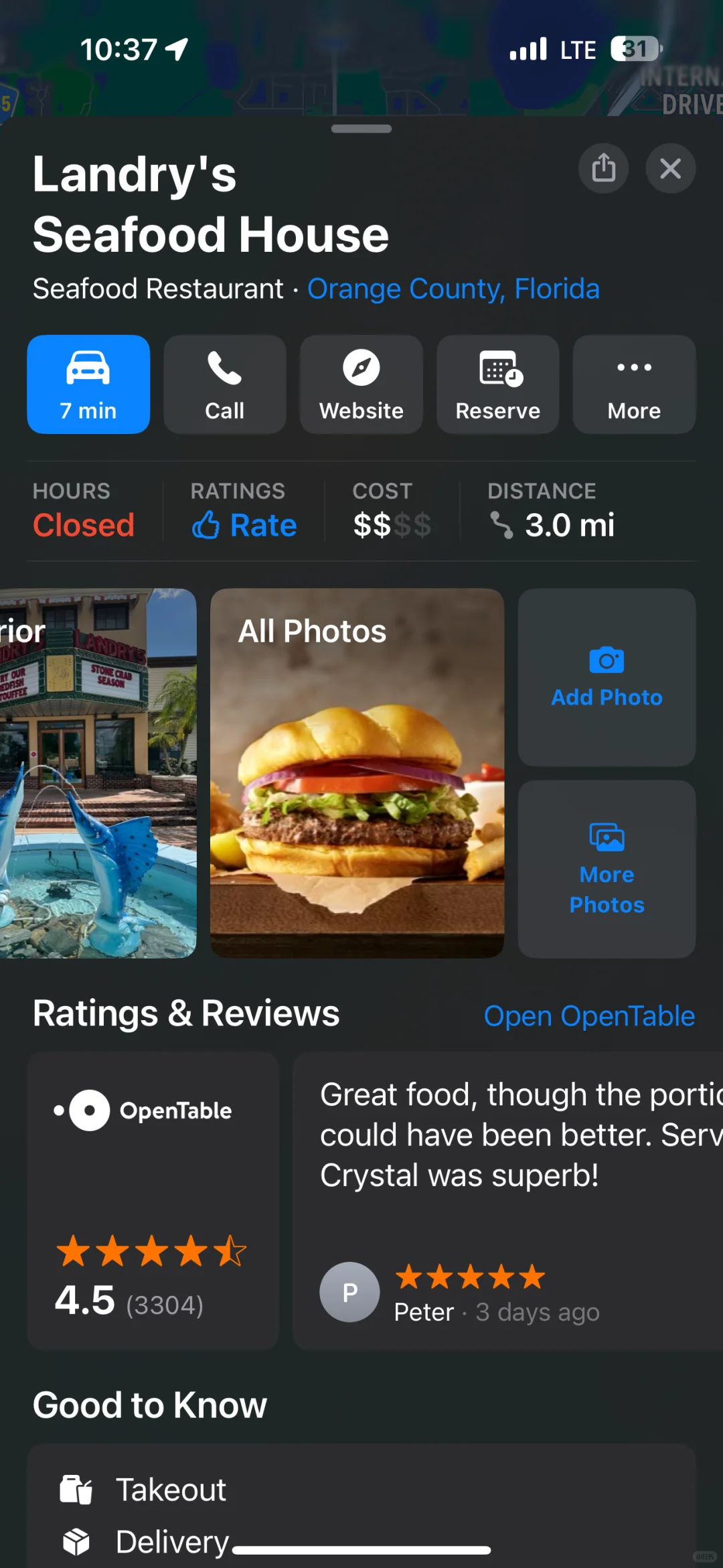 A Delicious Seafood Restaurant I Tried in Orlando