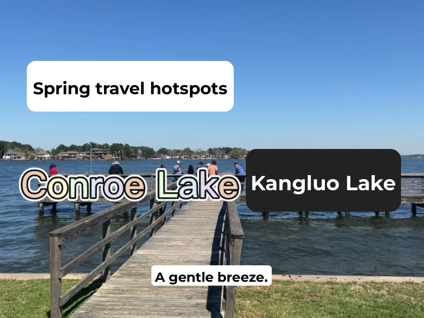 Spring Break Recommendation: Conroe Lake in North Houston