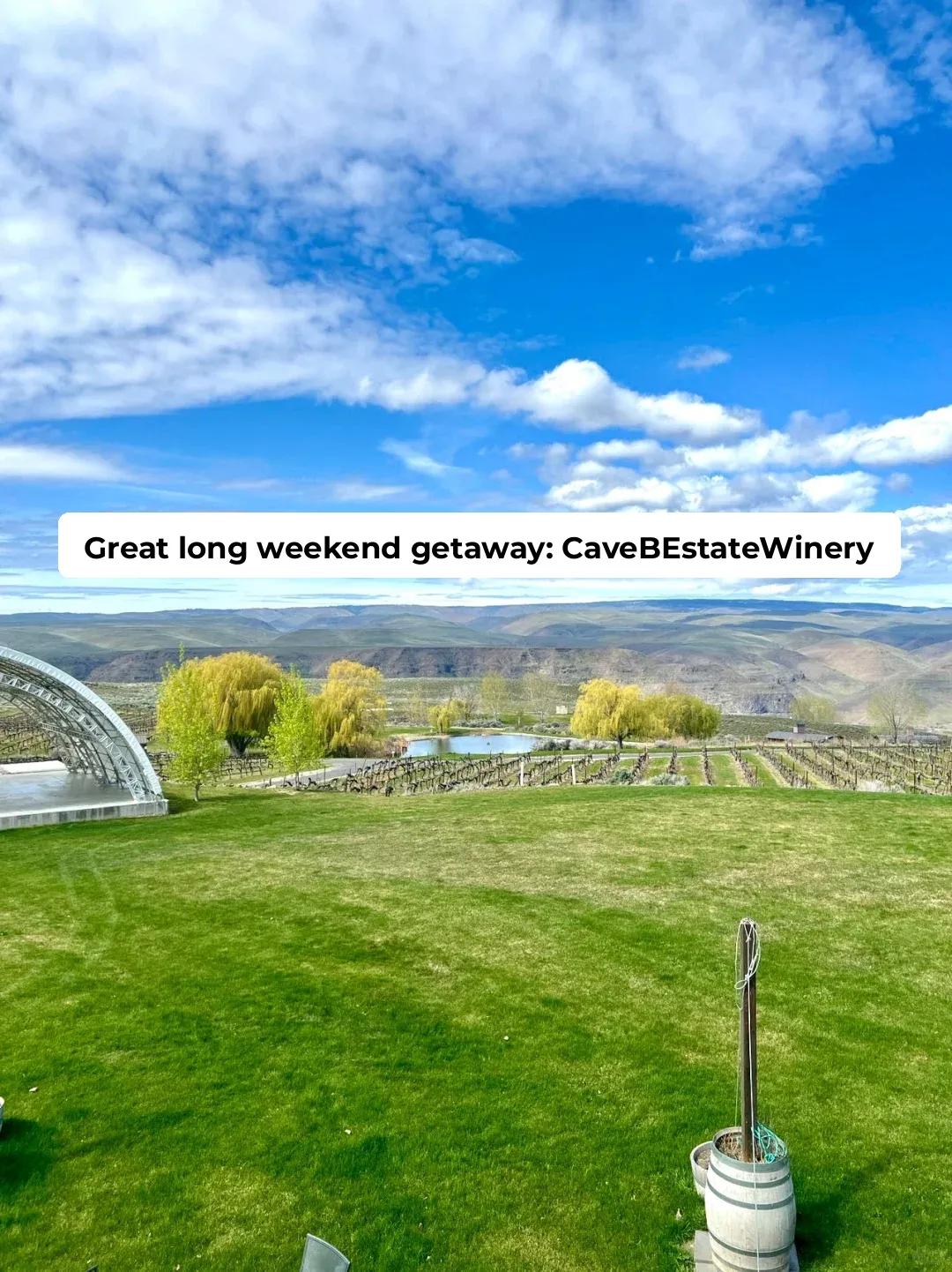 Seattle Long Weekend PLOG Roundup – Valley Wineries vs. Wilderness Cabins