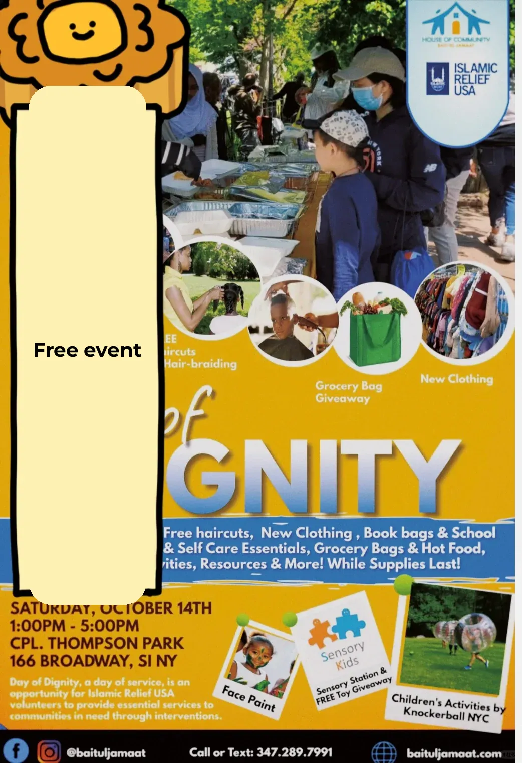 Islanders Freebie Saturday Event