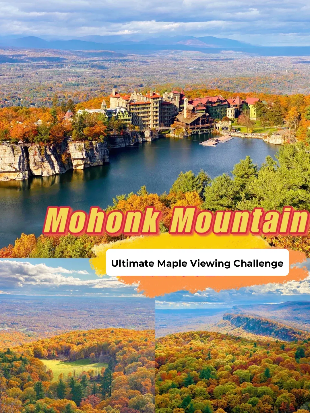 Around NYC | Hike the Most Rugged Mountain 🍁 Admire the Most Breathtaking Fall Foliage