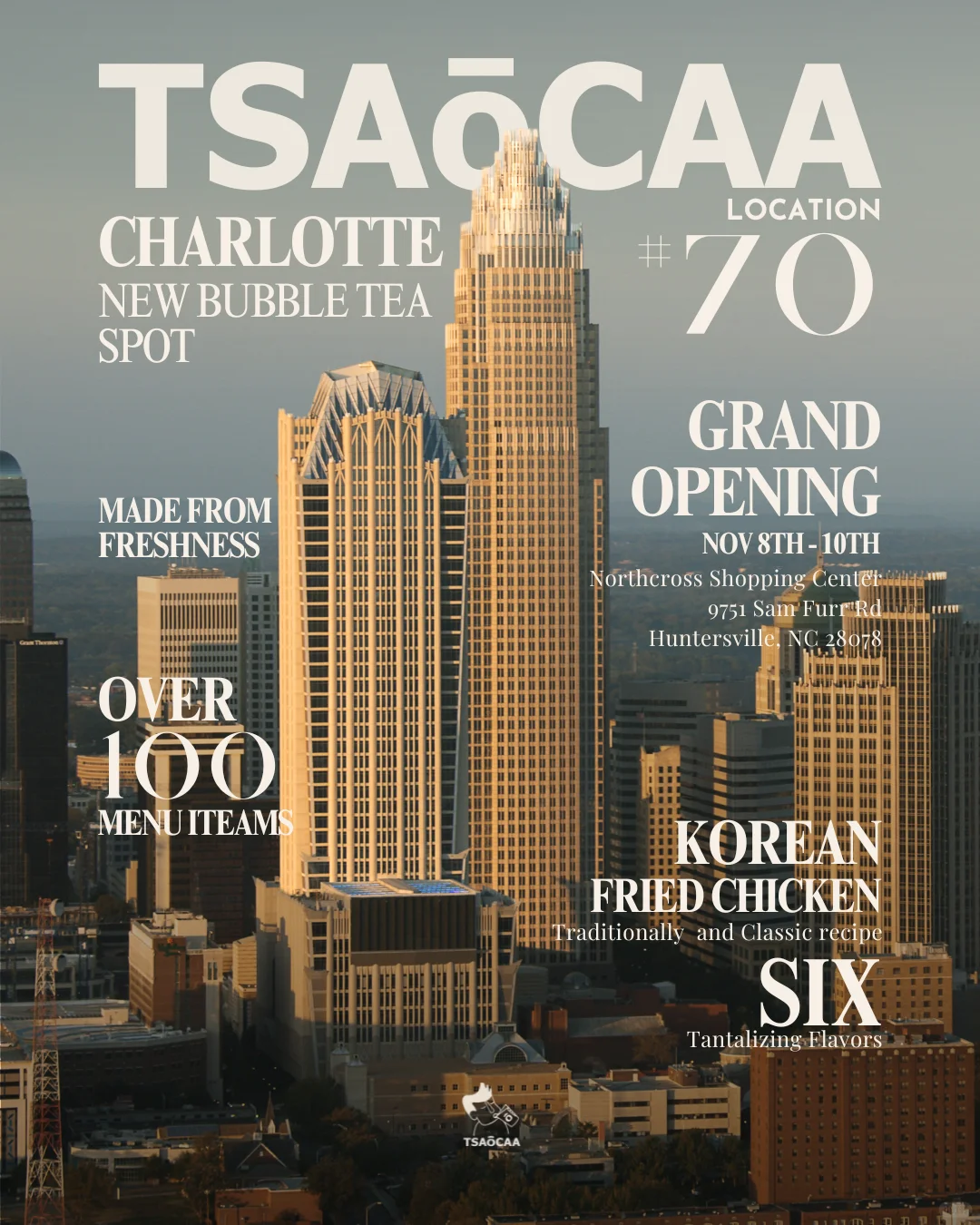 We've officially arrived in Charlotte, North Carolina!