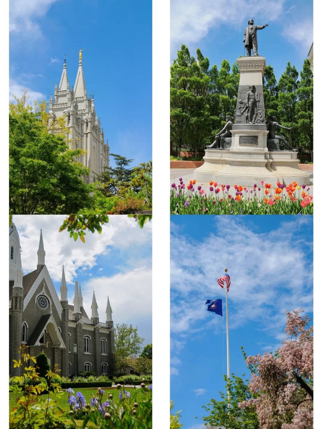 Traveling the American West: A Glimpse of the Mormon Temple Square