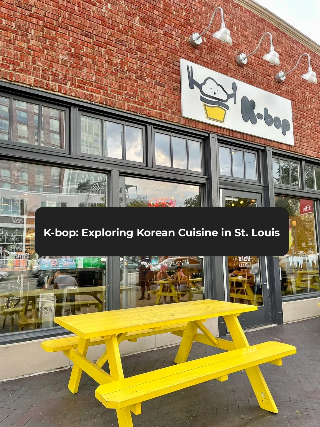 Must-Try Korean Eatery in St. Louis with Cozy Vibes❗️K-Bop STL