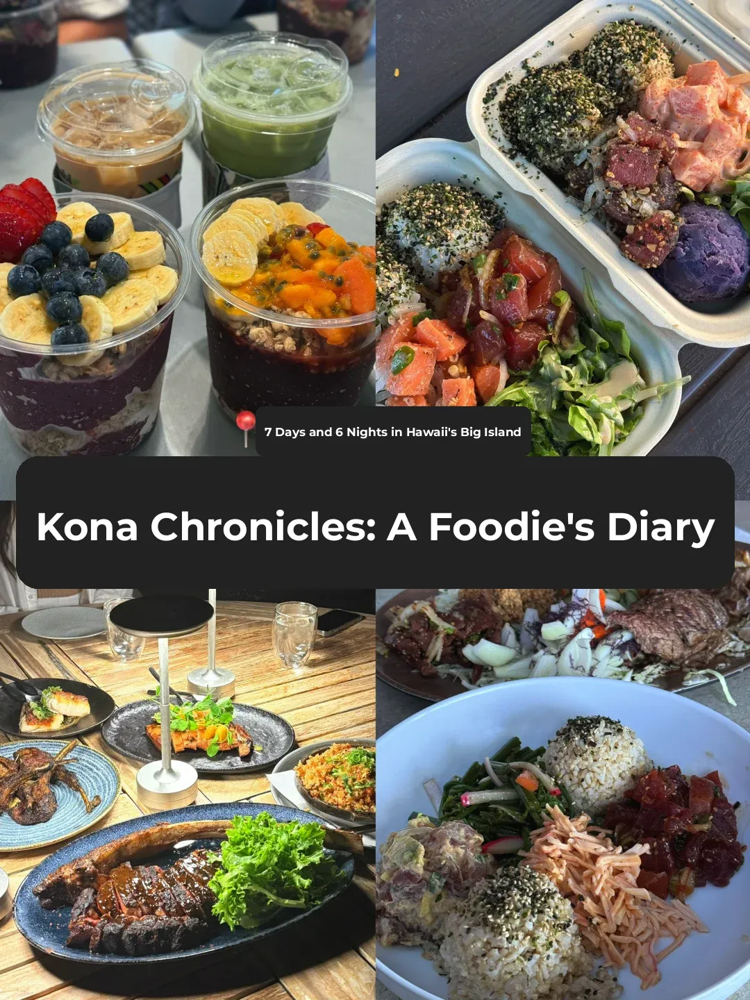Hawaii | Big Island Food Diary Roundup: Hits and Misses 📝