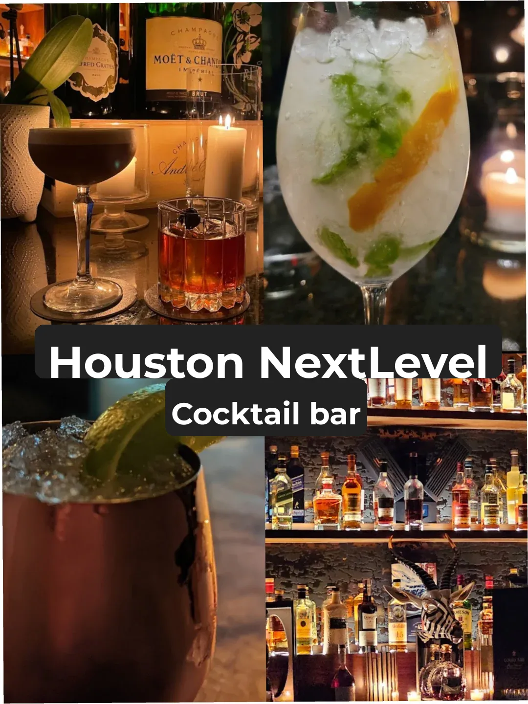 Houston Drinks That Wash Away the Workday Blues! Speechlessly Delicious