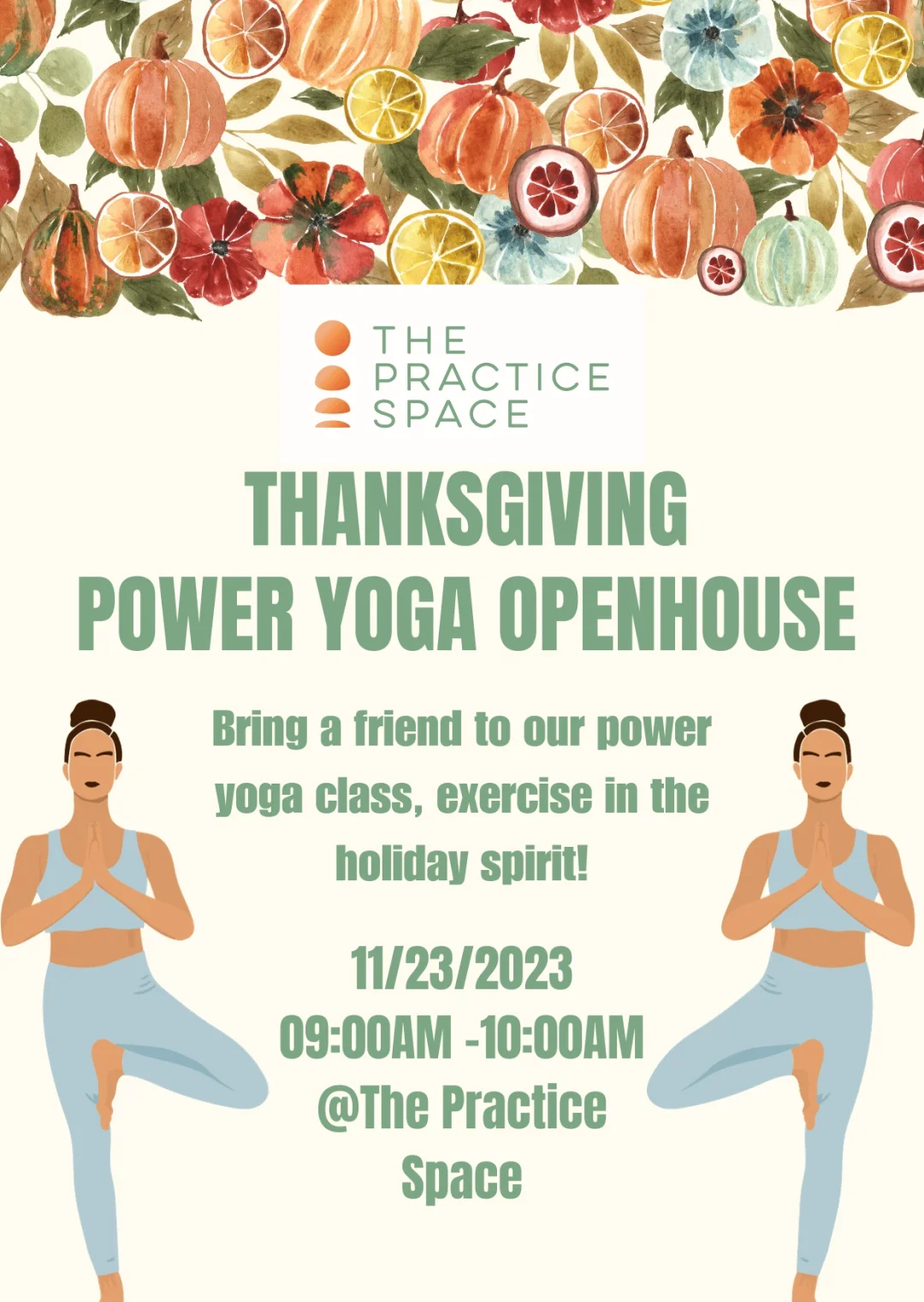 Thanksgiving Open House! Free Yoga Experience in Seattle