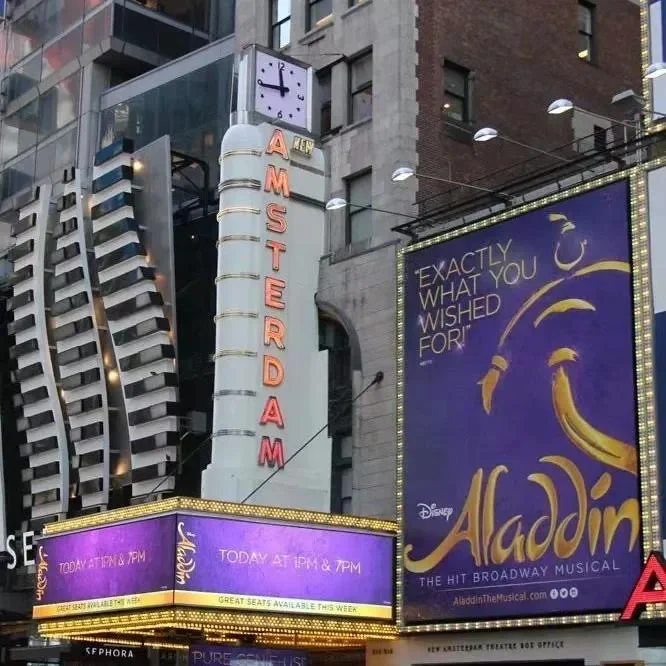 U.S. Travel Diary 3: New Amsterdam Theatre on Broadway, New York