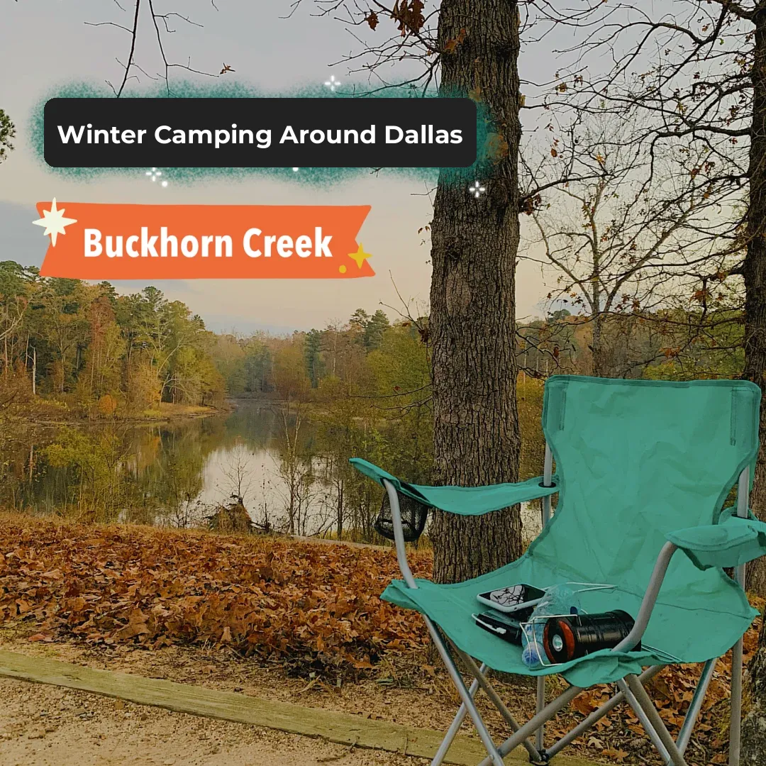 Winter Camping Near Dallas - Buckhorn Creek