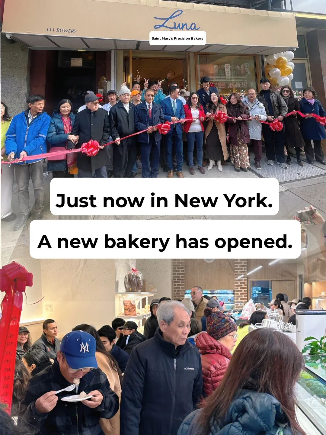 The Bakery is Open! It’s Packed Like a Pot of Dumplings!