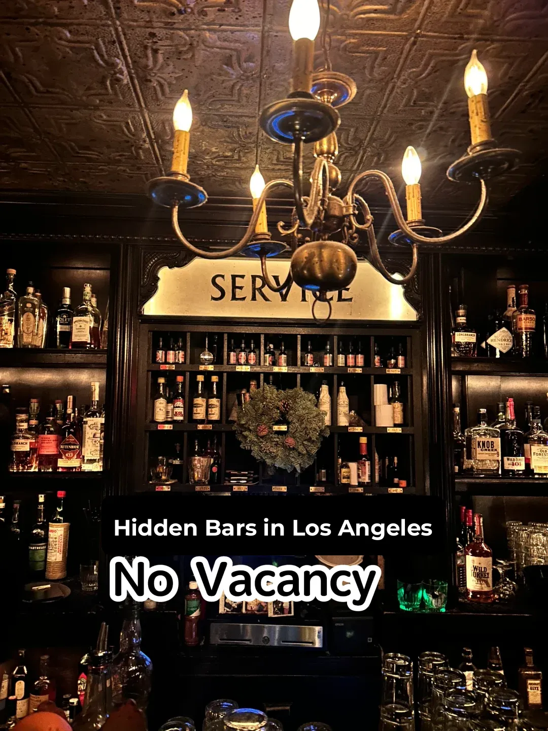 Top 1 Speakeasy Bar in LA 🍷Fully Booked
