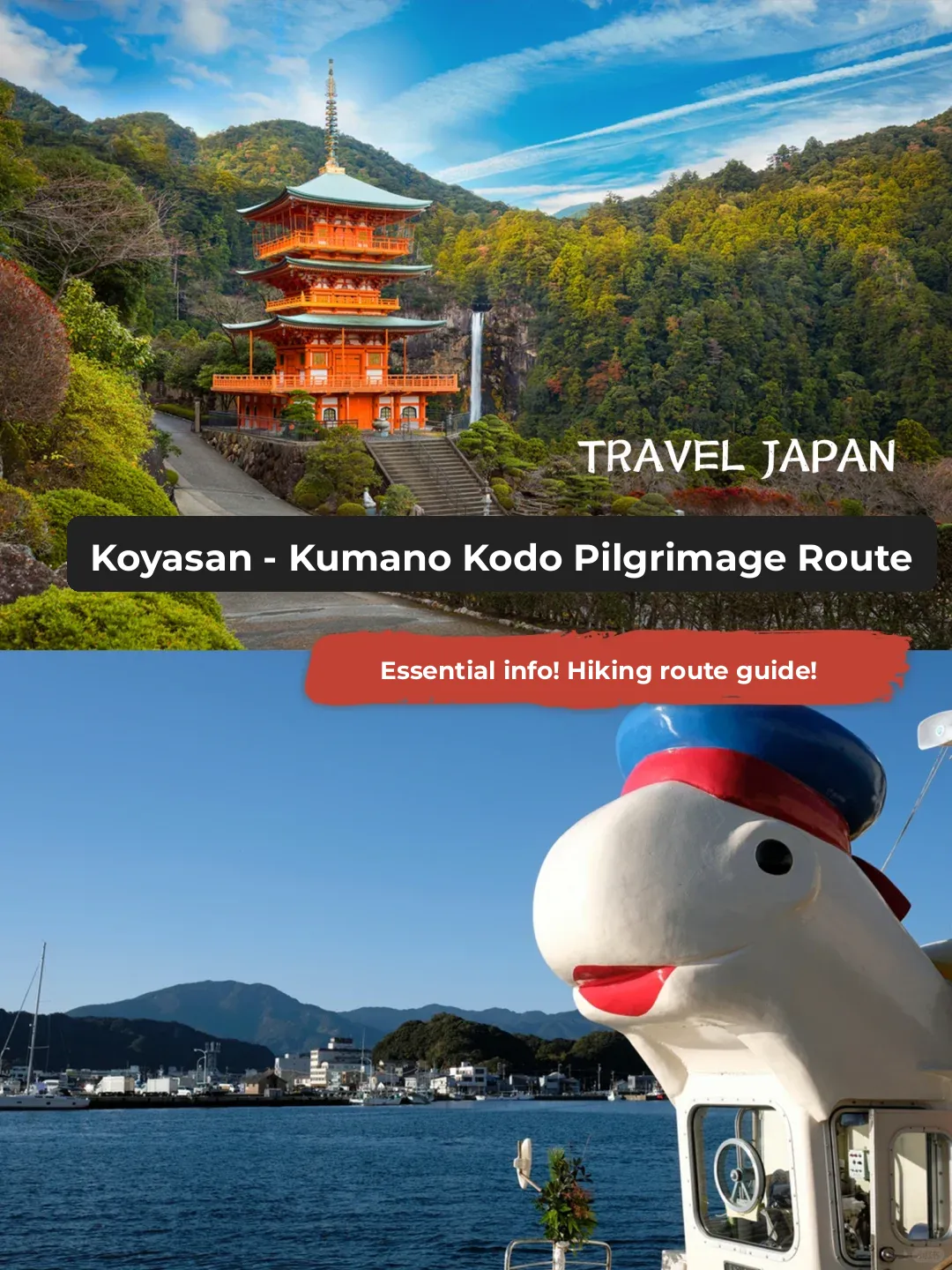 Pure Gold Content ‼️ Koyasan to Kumano Kodo Trail Recommendations 🚶🏻‍♂️
