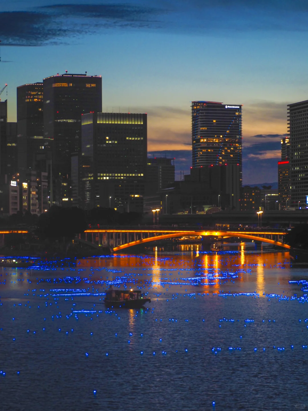 Osaka Temmabashi Tanabata Floating Lanterns