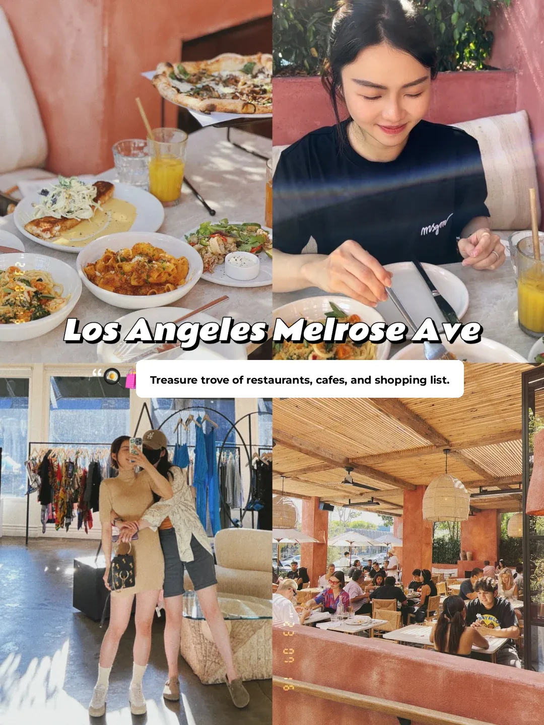 So many amazing eats and shops on LA's Melrose Ave!! Swipe left for the 🔥 list!