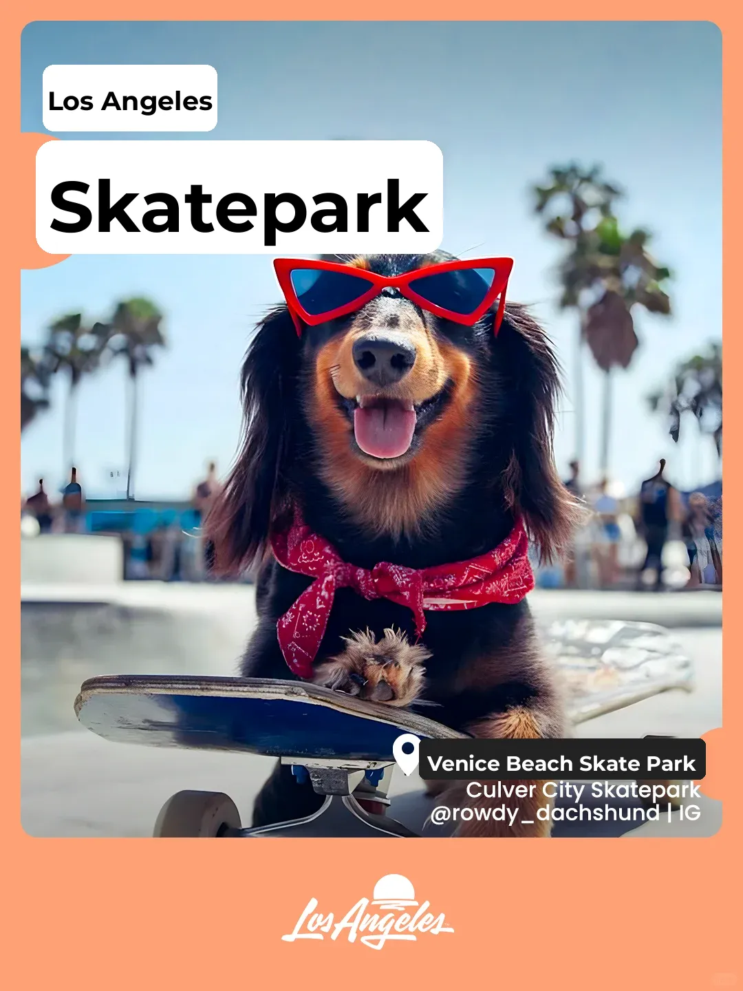 I've checked it out for everyone, and the skate parks in LA are seriously chill!