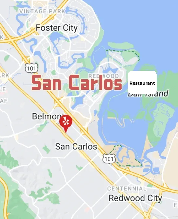 San Carlos Korean Restaurant with Liquor License