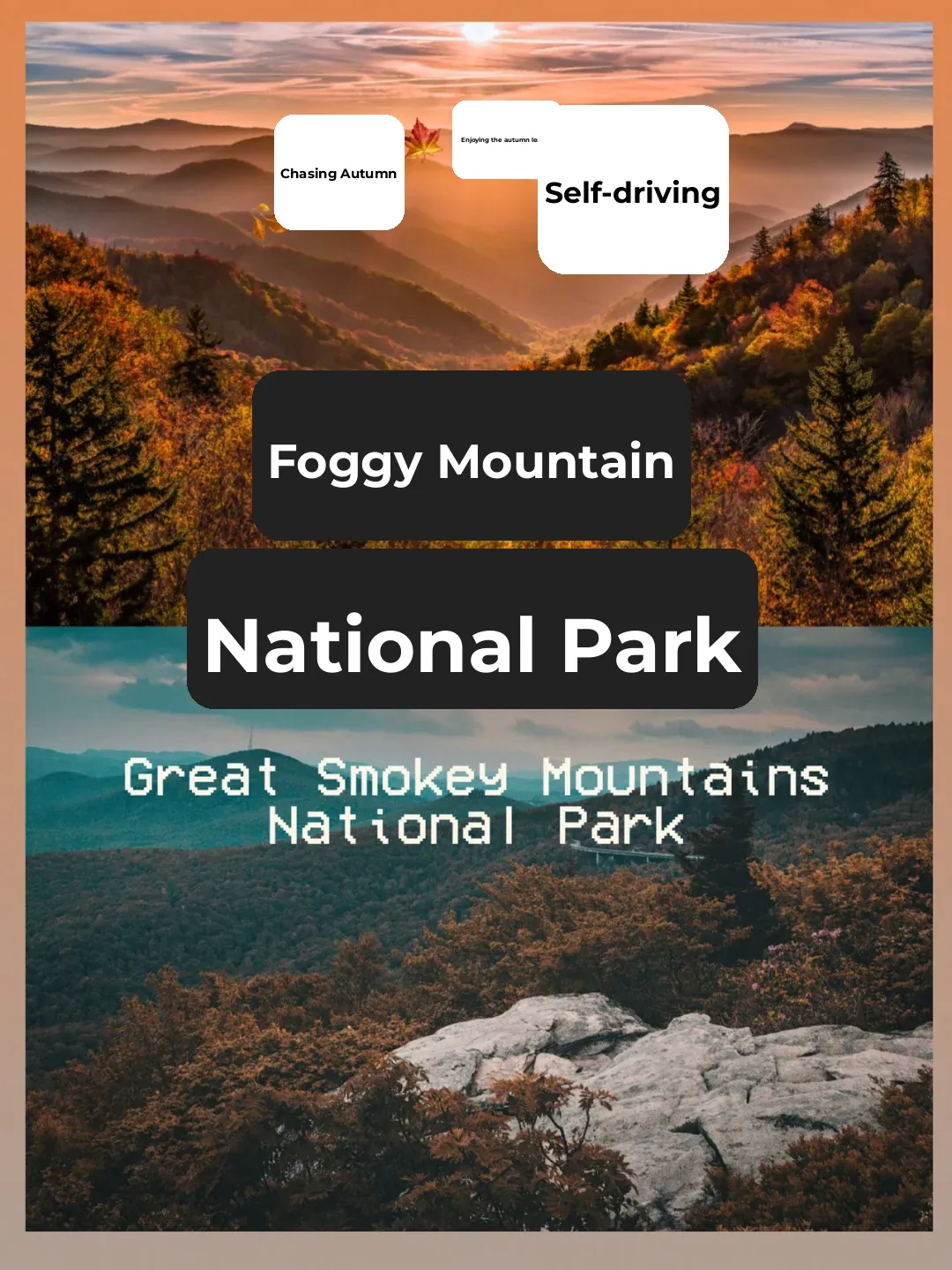 Chasing Autumn in the Great Smoky Mountains 🍁 A Scenic Road Trip 🚗